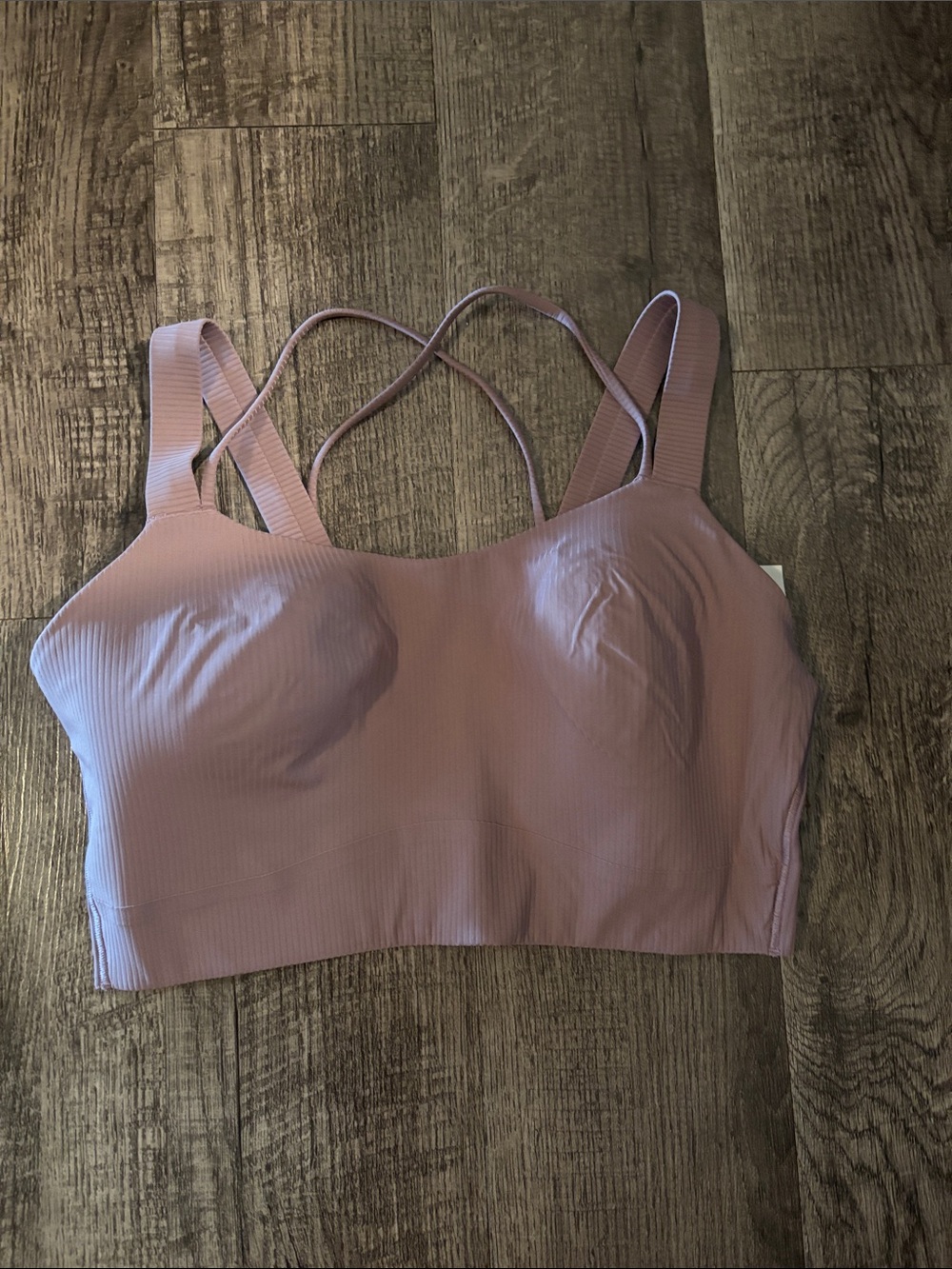 Lululemon Like a Cloud Longline Bra - D/DD Cup - Light Purple - Size 10